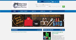 Desktop Screenshot of metroembroidery.com